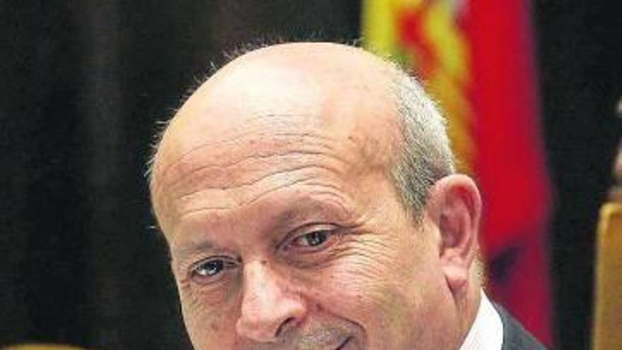 El ministro de Educación, José Ignacio Wert.