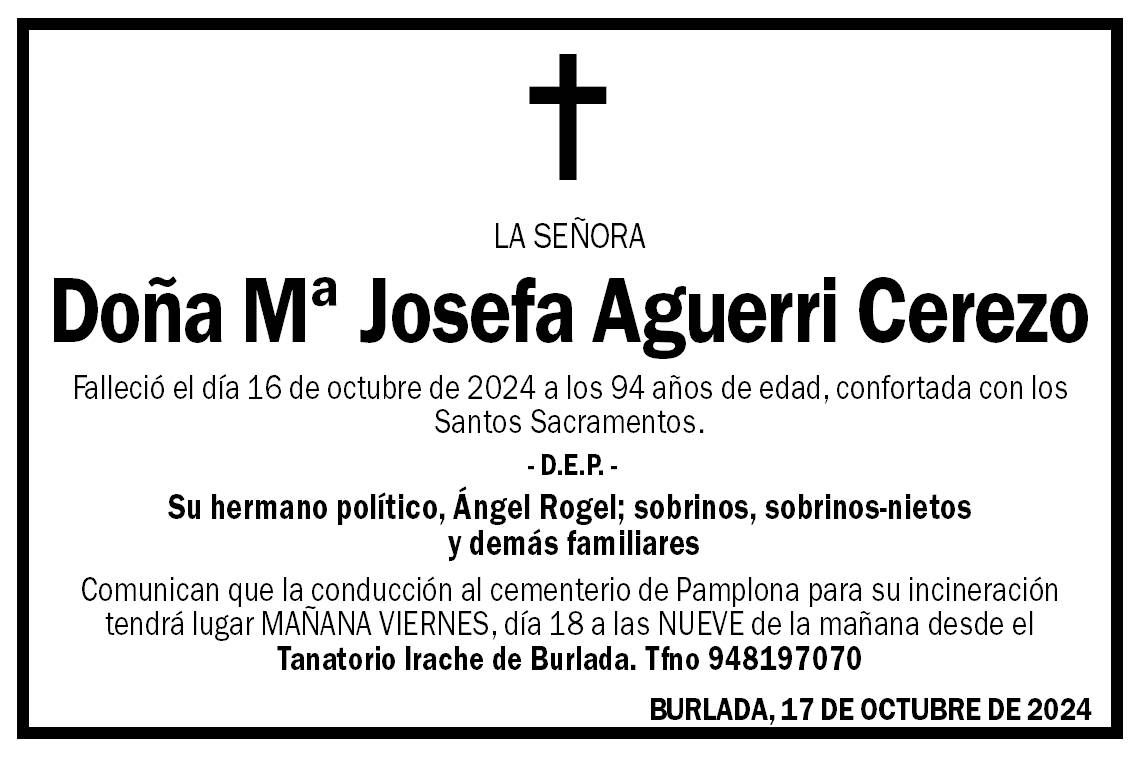 Mª Josefa Aguerri Cerezo
