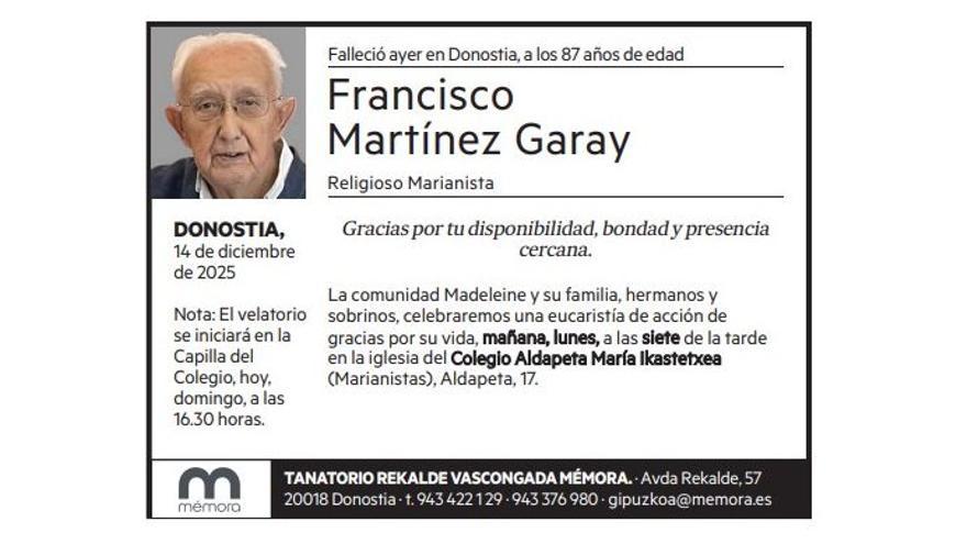 Francisco Martínez Garay