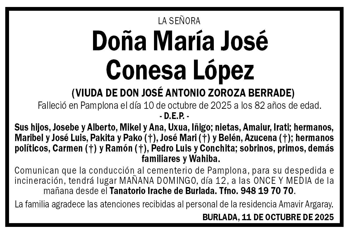 María José Conesa López