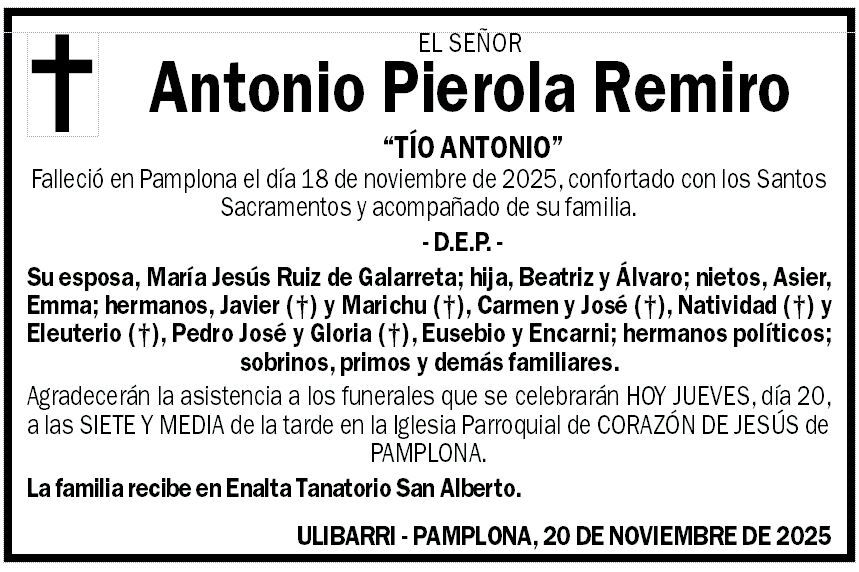 Antonio Pierola Remiro