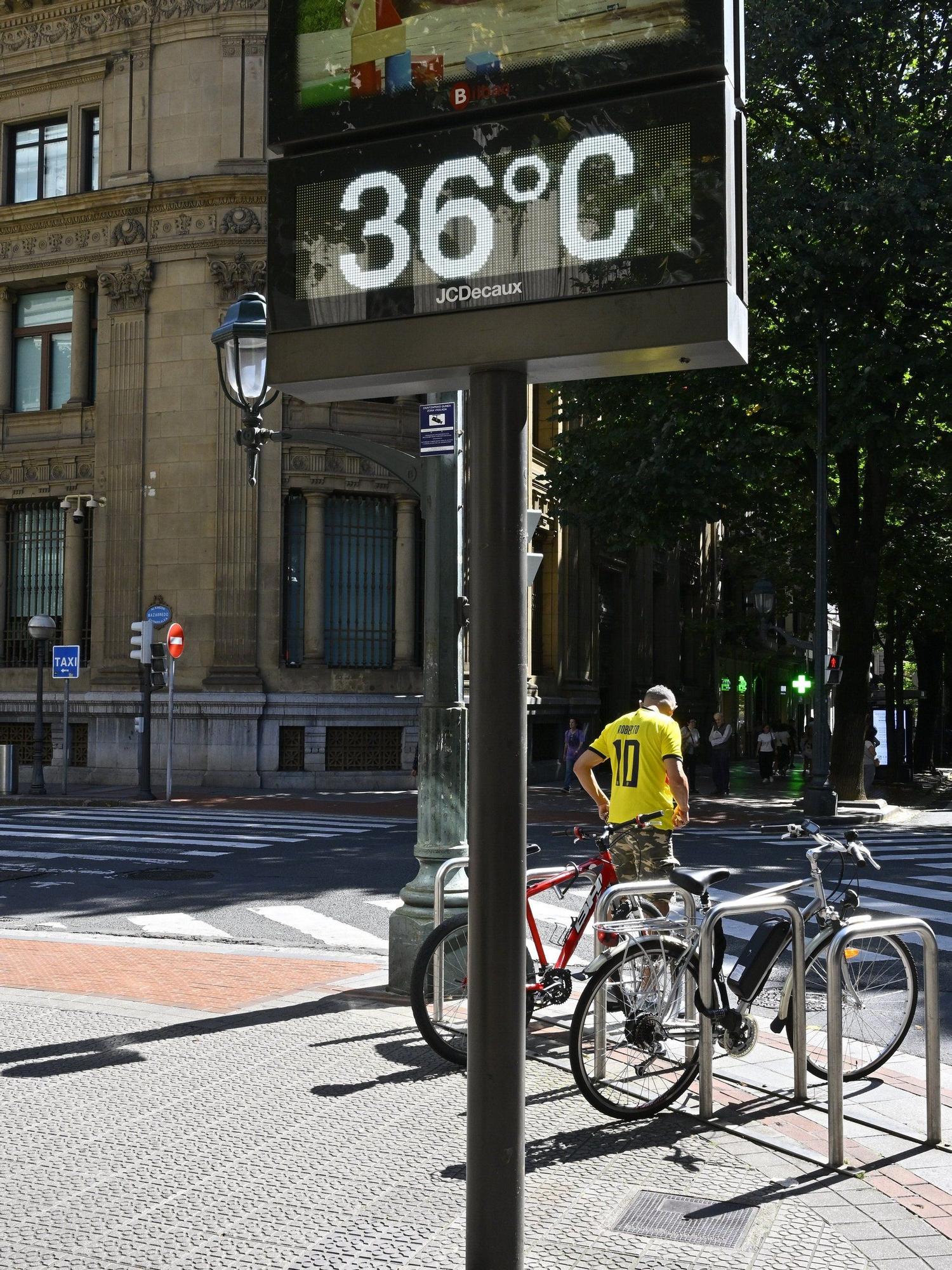En imágenes: Bizkaia vive un sábado de temperaturas extremas