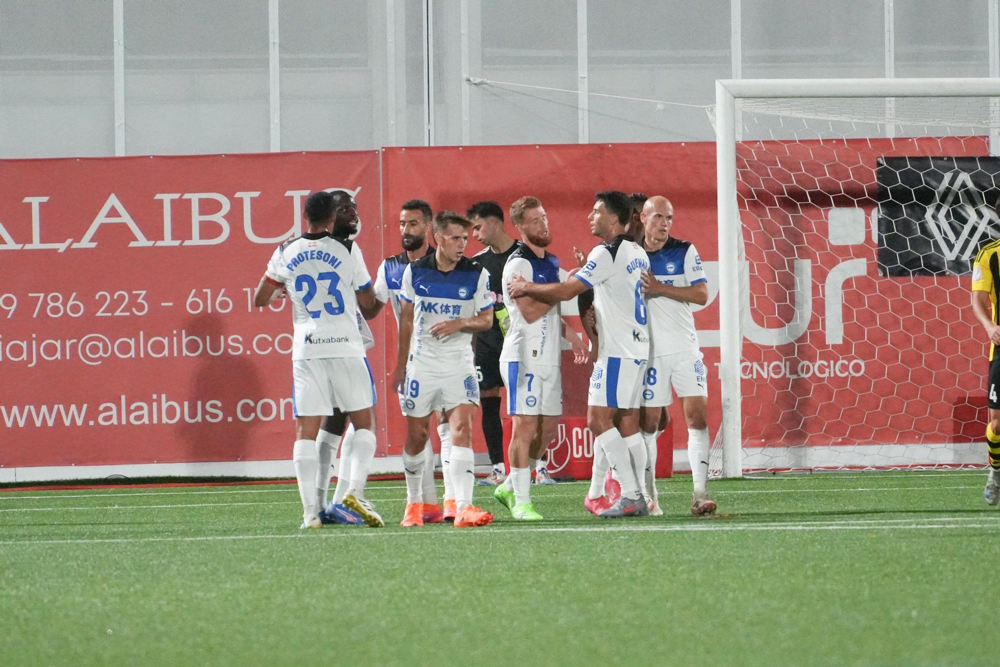 La goleada del Alavés al Getxo, en imágenes