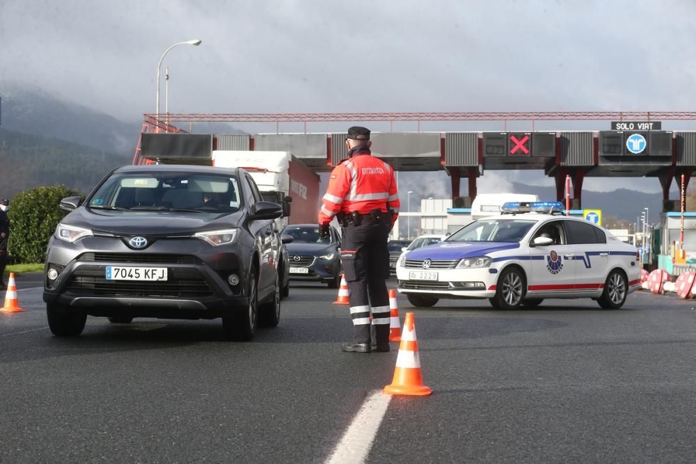 Ertzaintza y Policías Locales retoman los controle