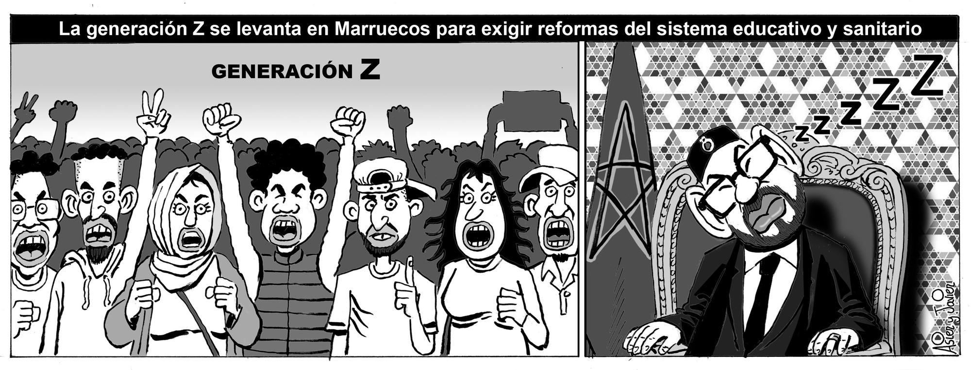 La tira de Asier y Javier del domingo 5 de octubre de 2025