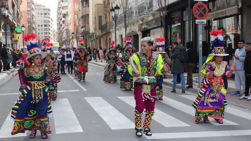 El Carnaval llena Tudela de color tras la suspensión del sábado