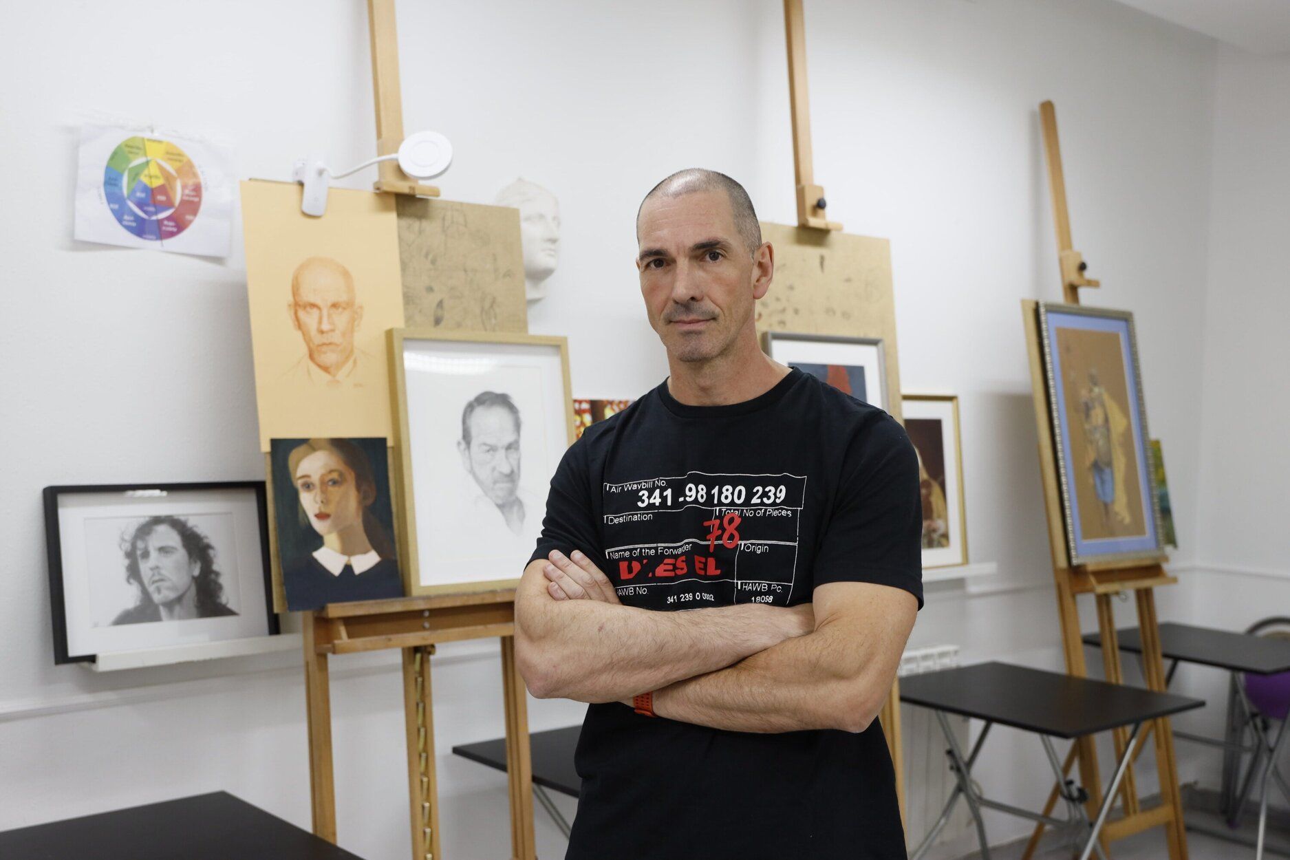 En imágenes: Probar suerte de nuevo con los pinceles y los retratos