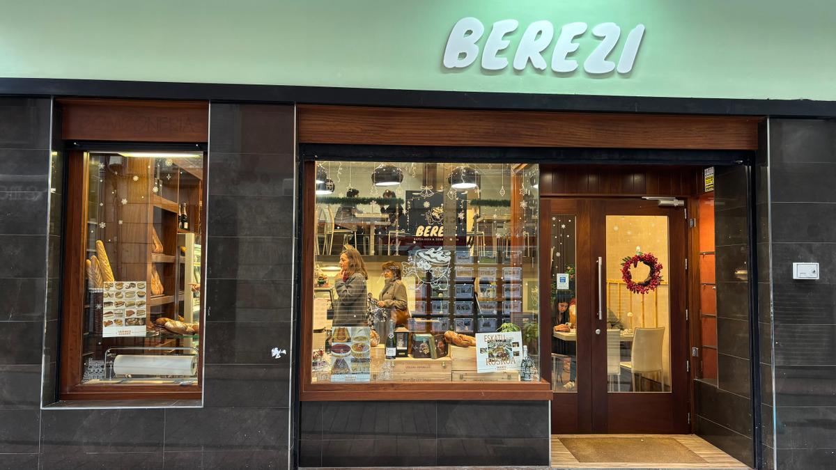 La cafetería Berezi de Karen Aguilar en Ordizia.