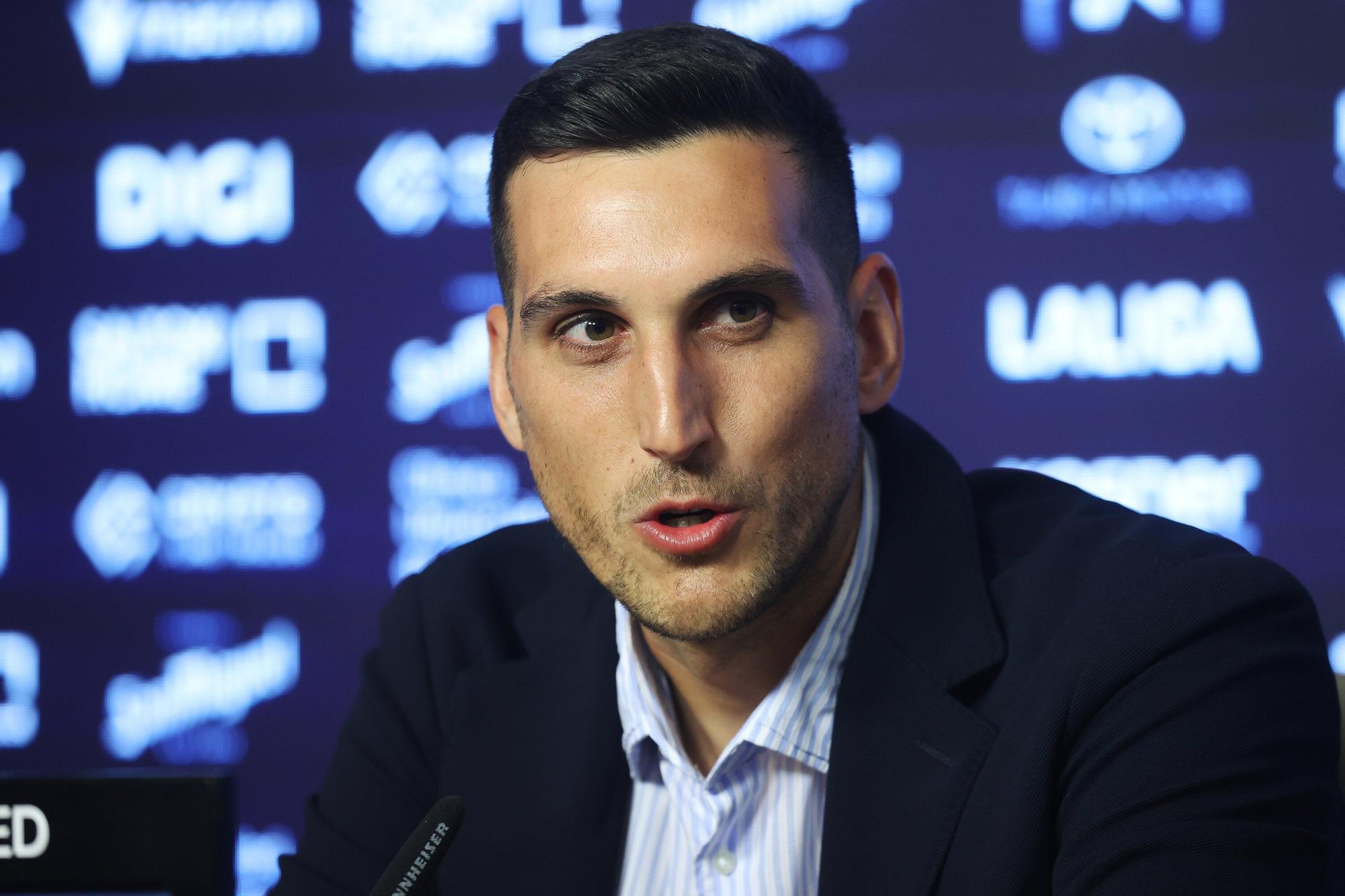 Rueda de prensa de la renovación de Sergio Herrera hasta 2028
