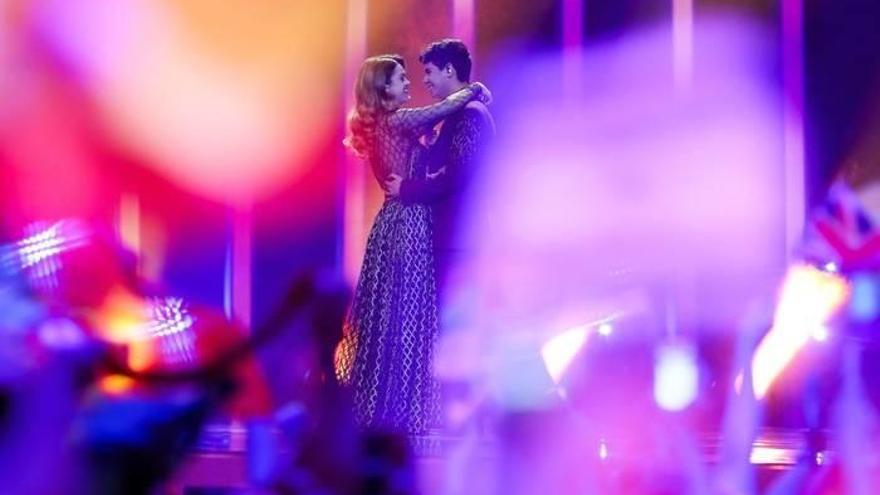 Amaia y Alfred interpretan &#039;Tu canción&#039; en Lisboa