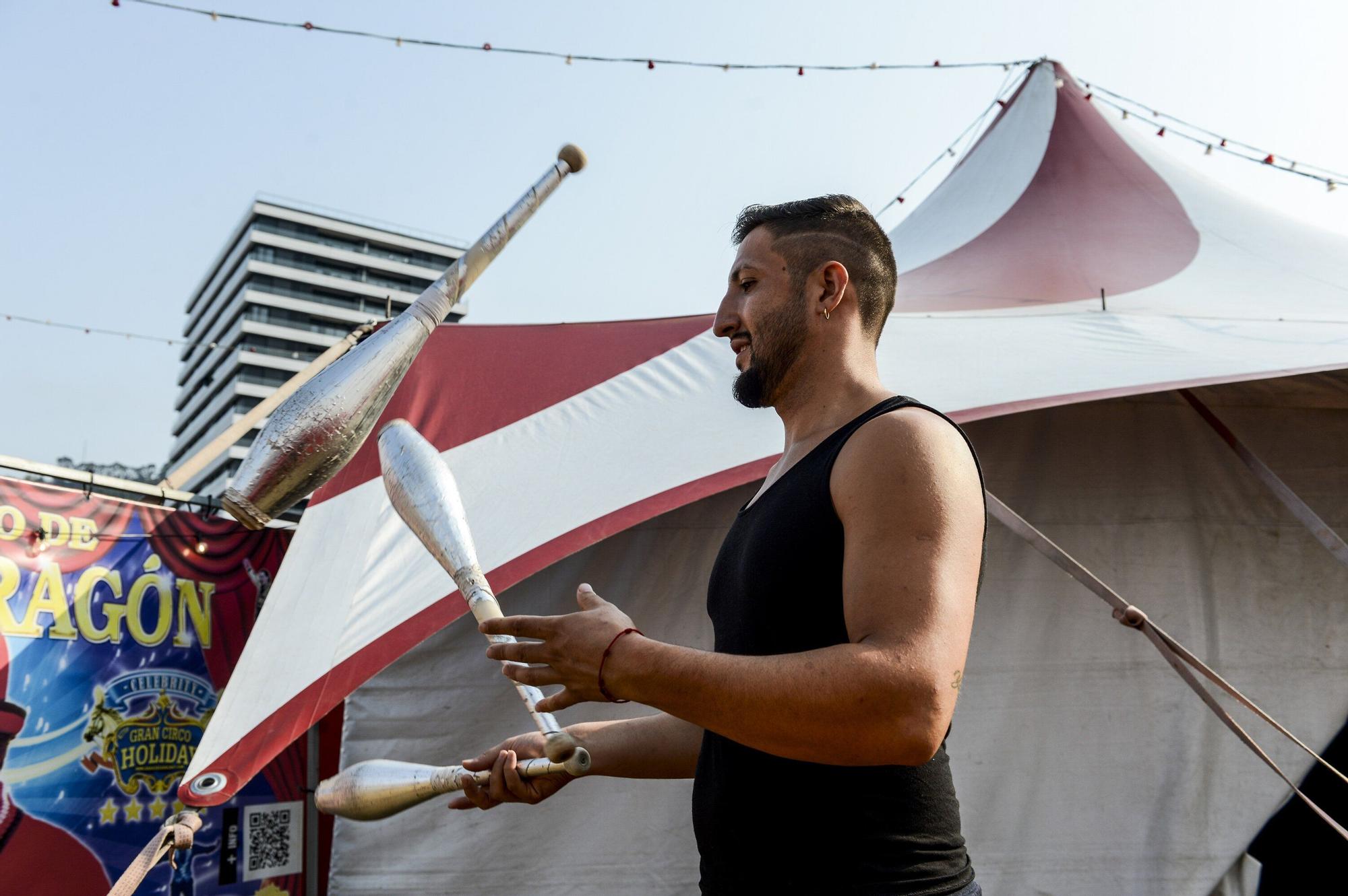 En imágenes: Los secretos del Gran Circo Holiday