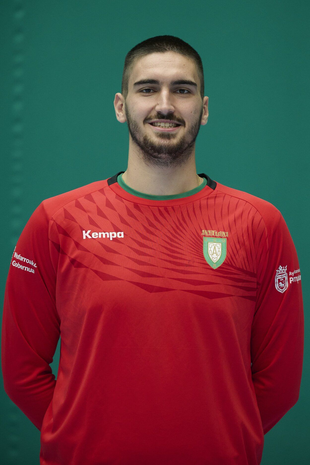 Fotos de la presentación de los equipos de Anaitasuna de balonmano