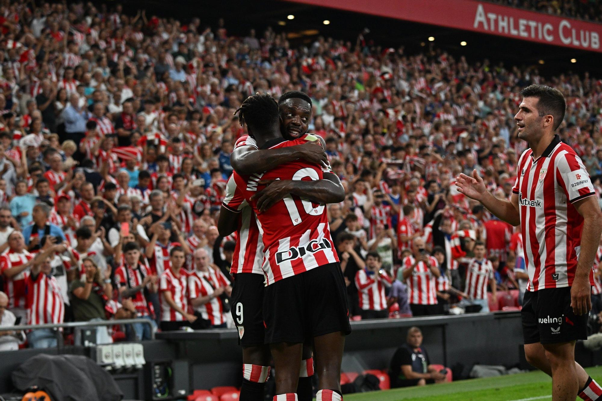 El Athletic-Sevilla, en imágenes