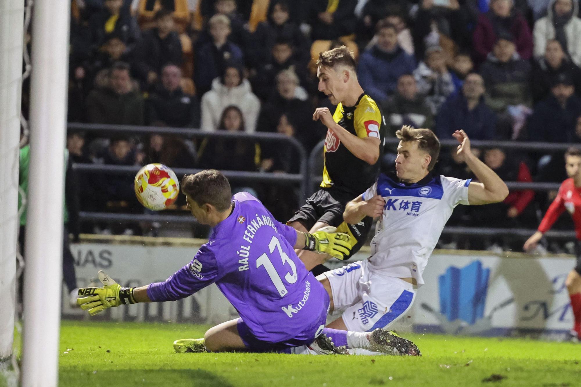 Todas las fotos del duelo copero entre el Portugalete y el Alavés