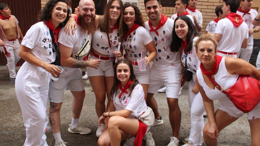 Fotos del cohete en fiestas de Cintruénigo 2025