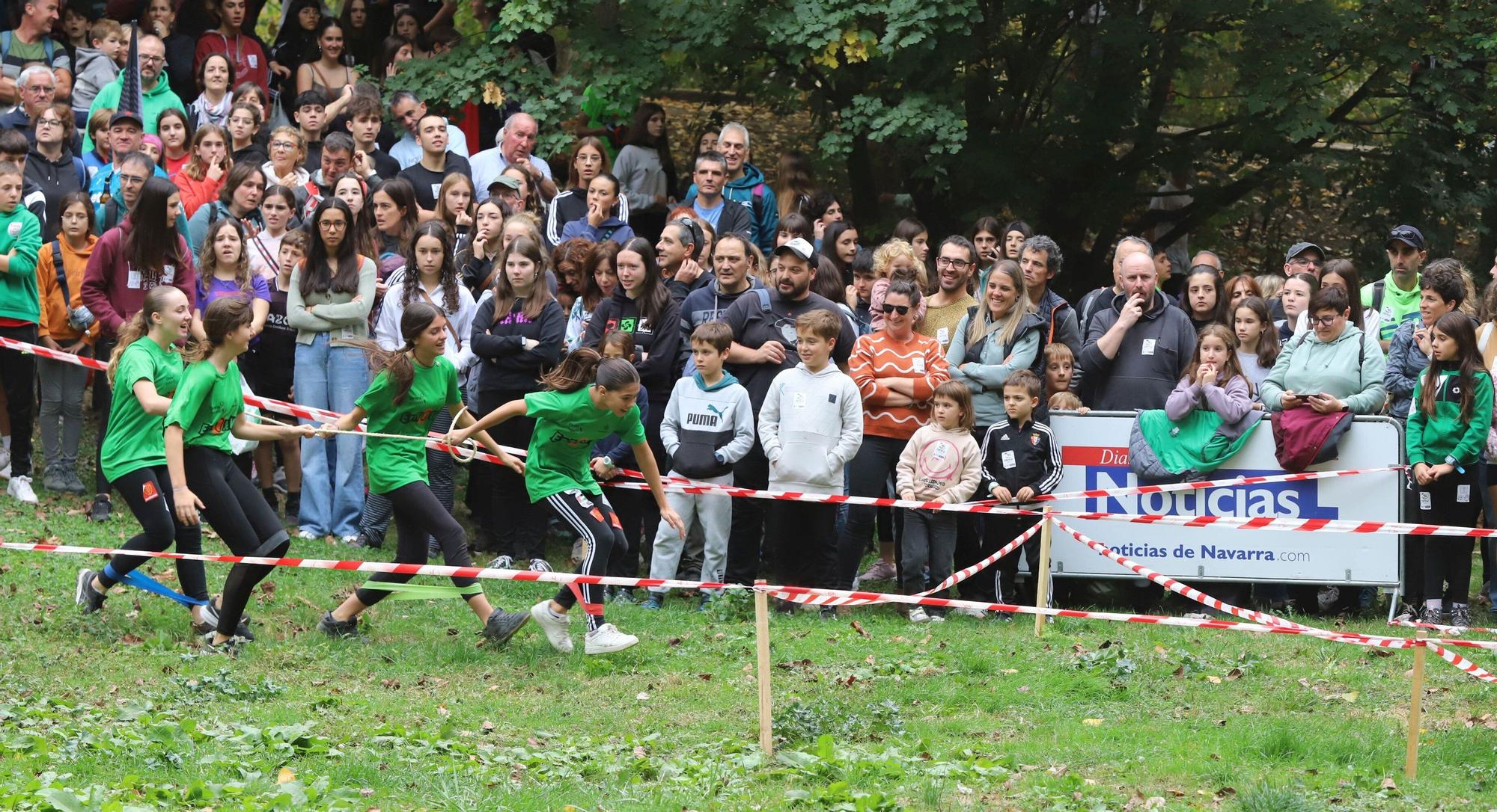 Fotos: Nafarroa Oinez 2025 en la ikastola Paz de Ziganda de Villava - Atarrabia