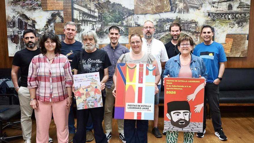 Ya hay cartel para las fiestas de Estella-Lizarra 2026: esta