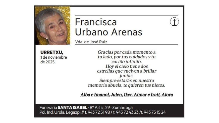 Francisca Urbano Arenas