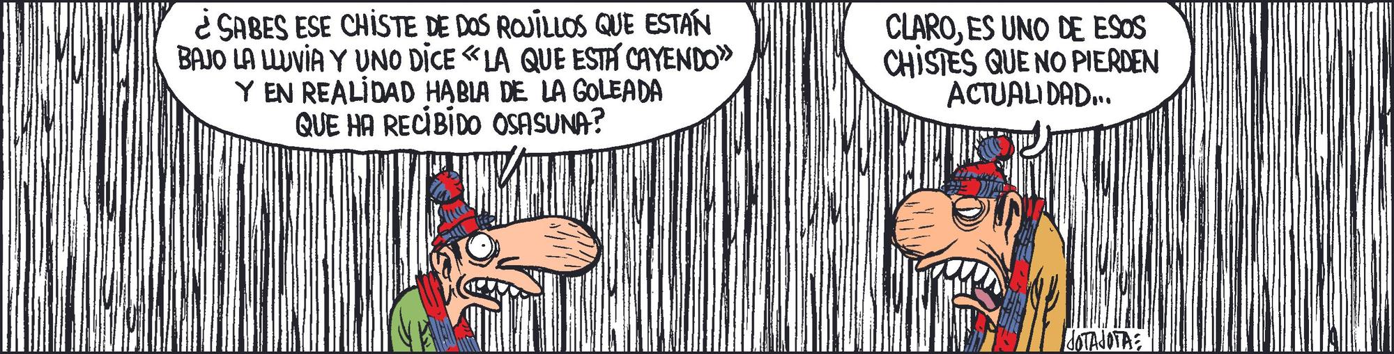 La tira de Jota Jota.