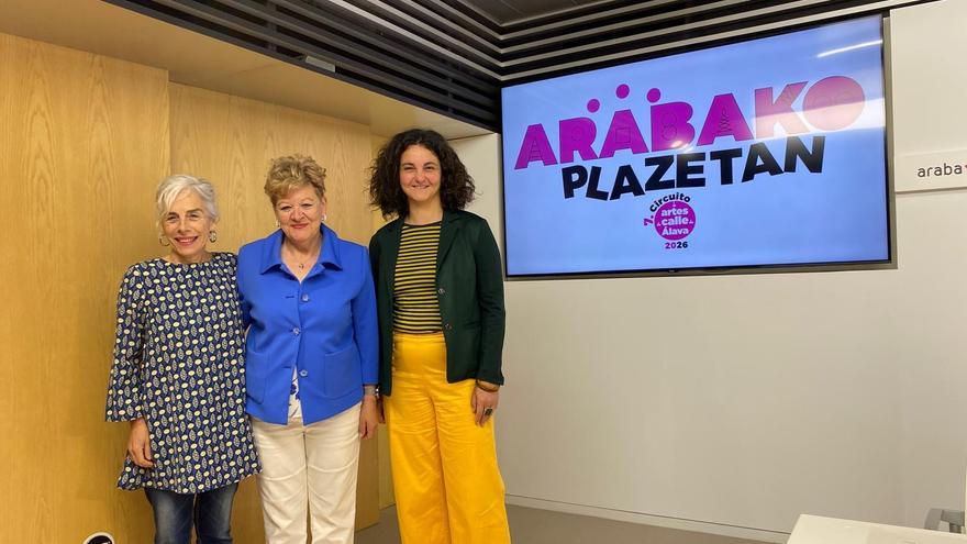 El circuito de artes de calle de Álava 2026 programa 41 espectáculos