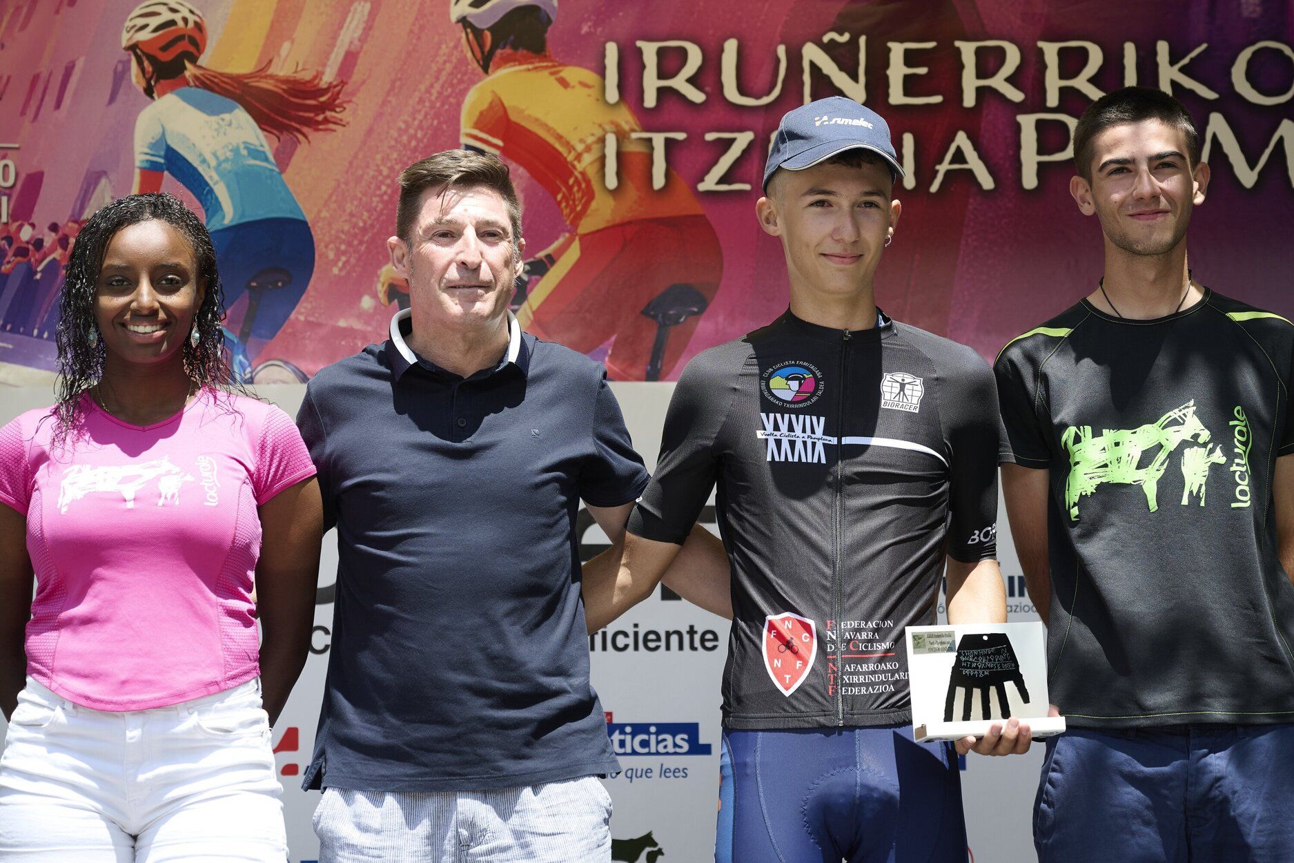 Fotos del final de la Vuelta a Pamplona