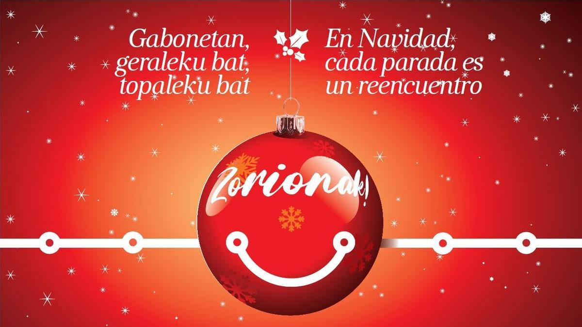 Bilbobusen autobus turistikoak Gabonetako argiez gozatzeko aukera emango du.