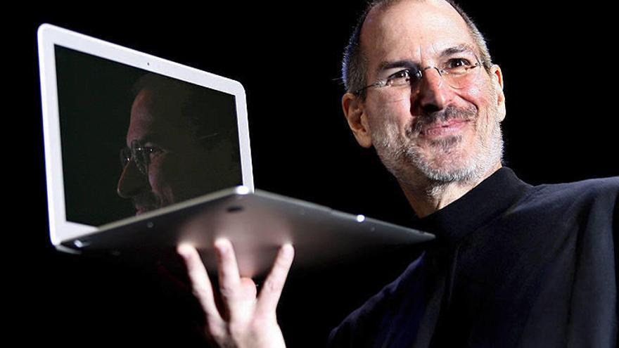 Steve Jobs, durante la presentación del Macbook Air en 2008.