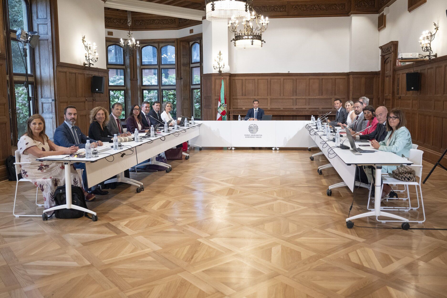 El Gobierno vasco inicia el nuevo curso político en el Palacio Miramar