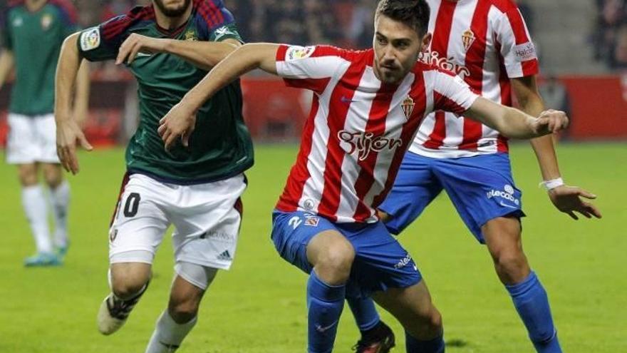 El Sporting rompe su racha negativa a costa de Osasuna