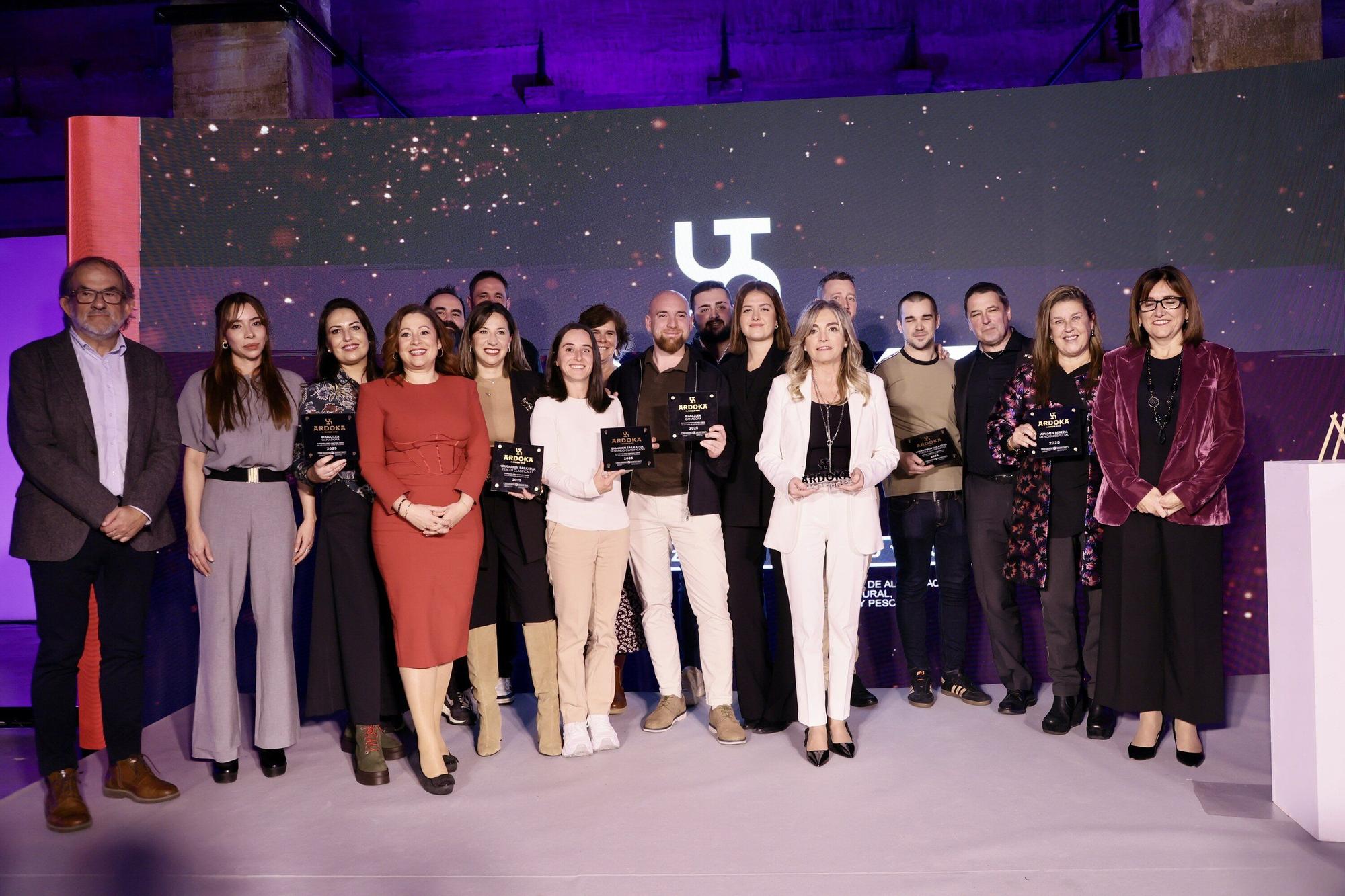En imágenes: Los premios Ardoka reconocen las mejores cartas de vinos de Euskadi
