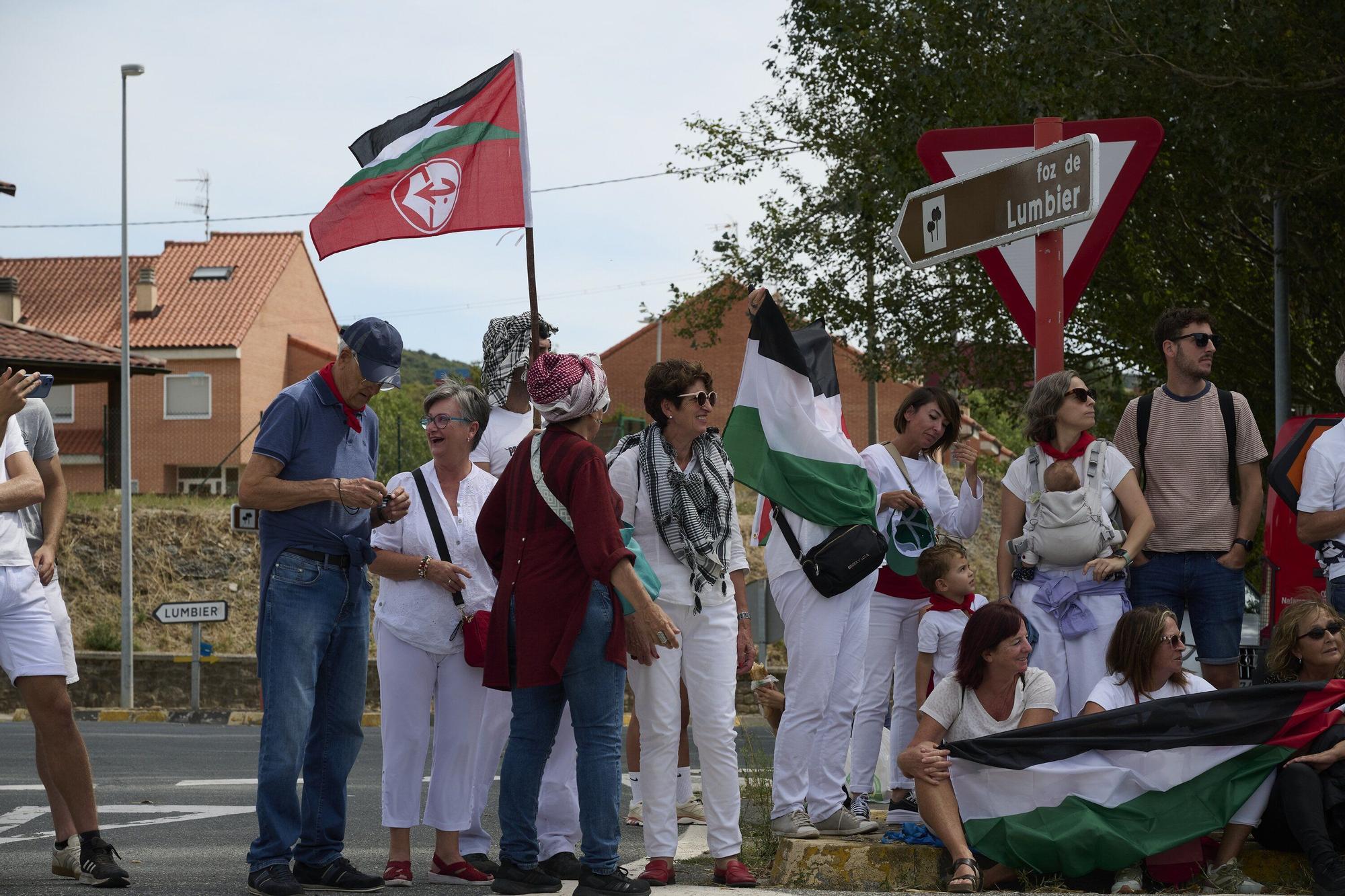 Fotos de la etapa navarra de La Vuelta 25 entre Sendaviva y Larra - Belagua