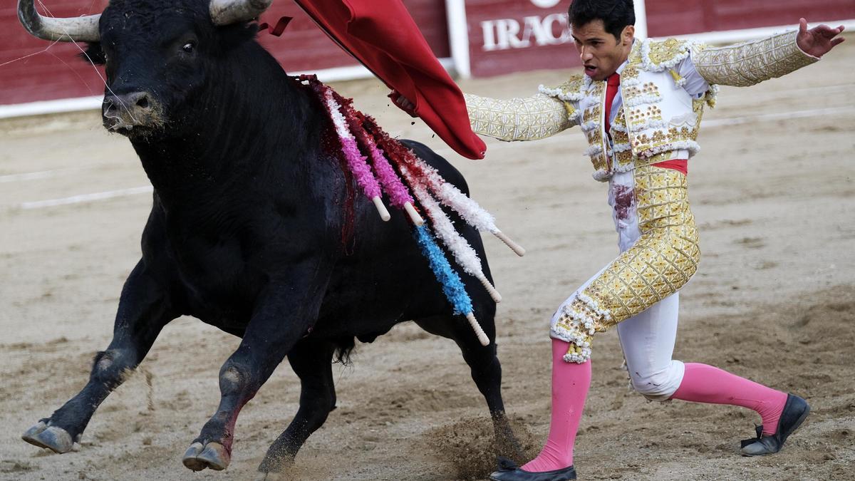 Corrida de toros en Estella.