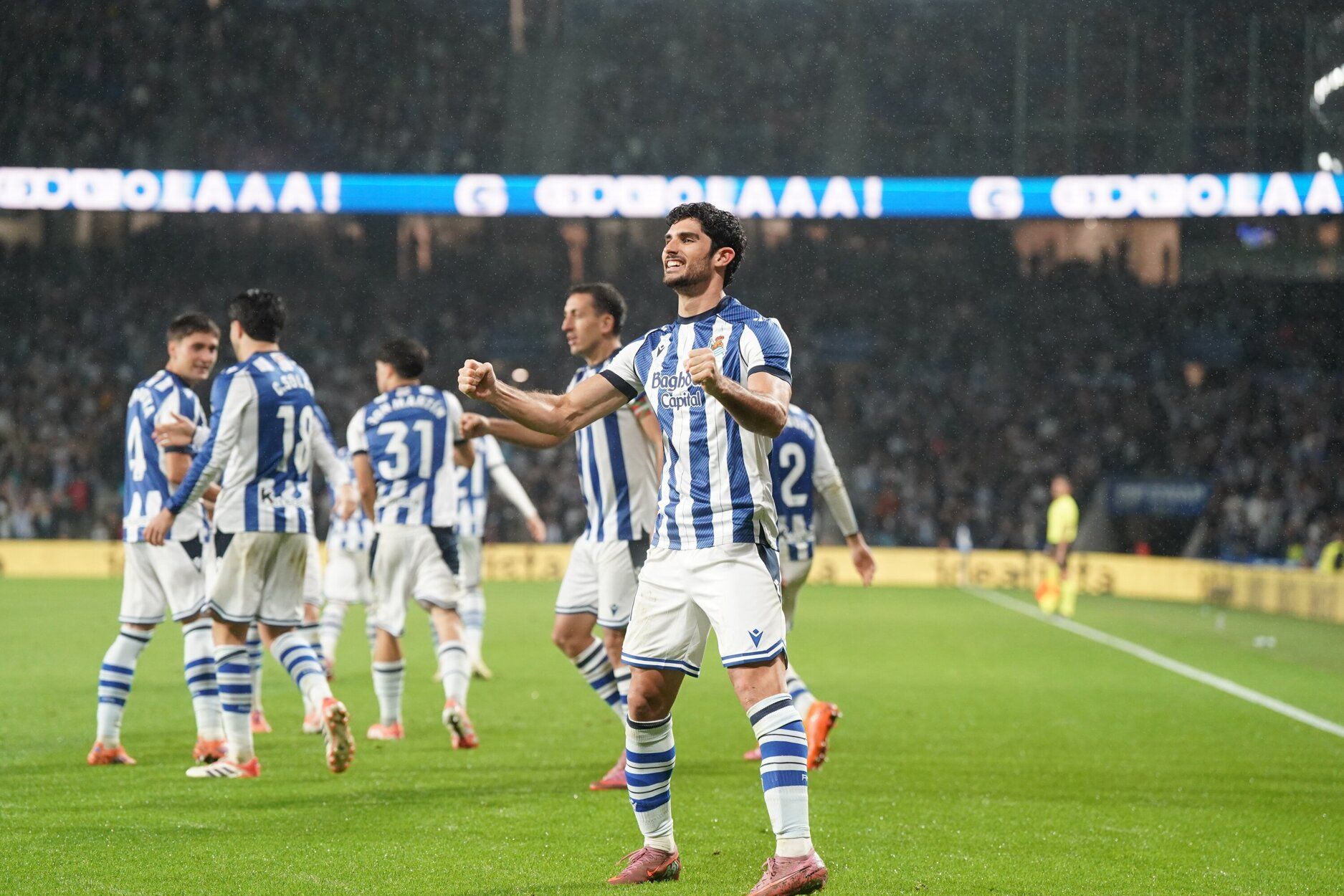 Las mejores imágenes del partido entre la Real y el Athletic
