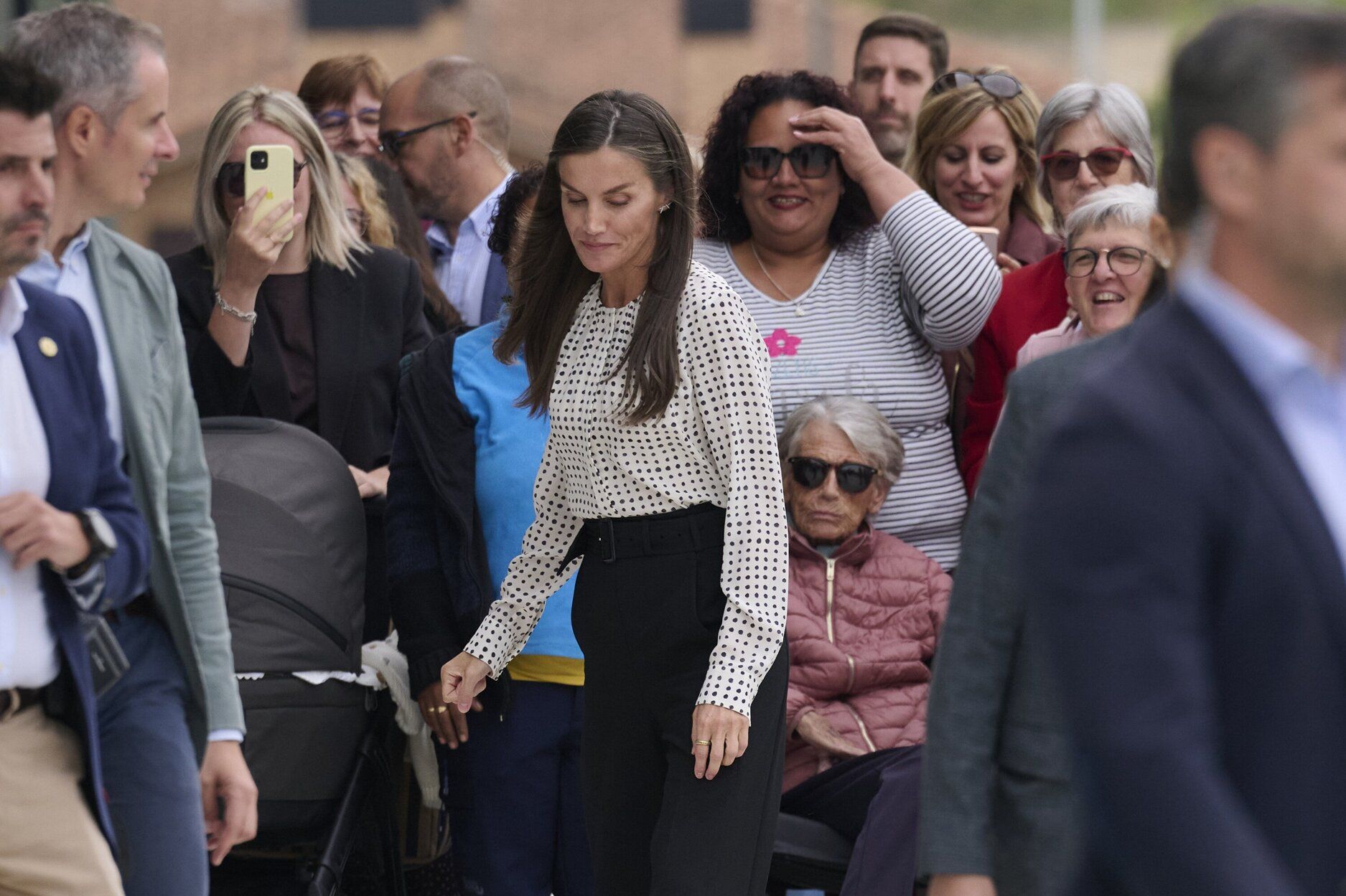 Fotos de la visita de la reina Letizia al CIP FP Lumbier IIP