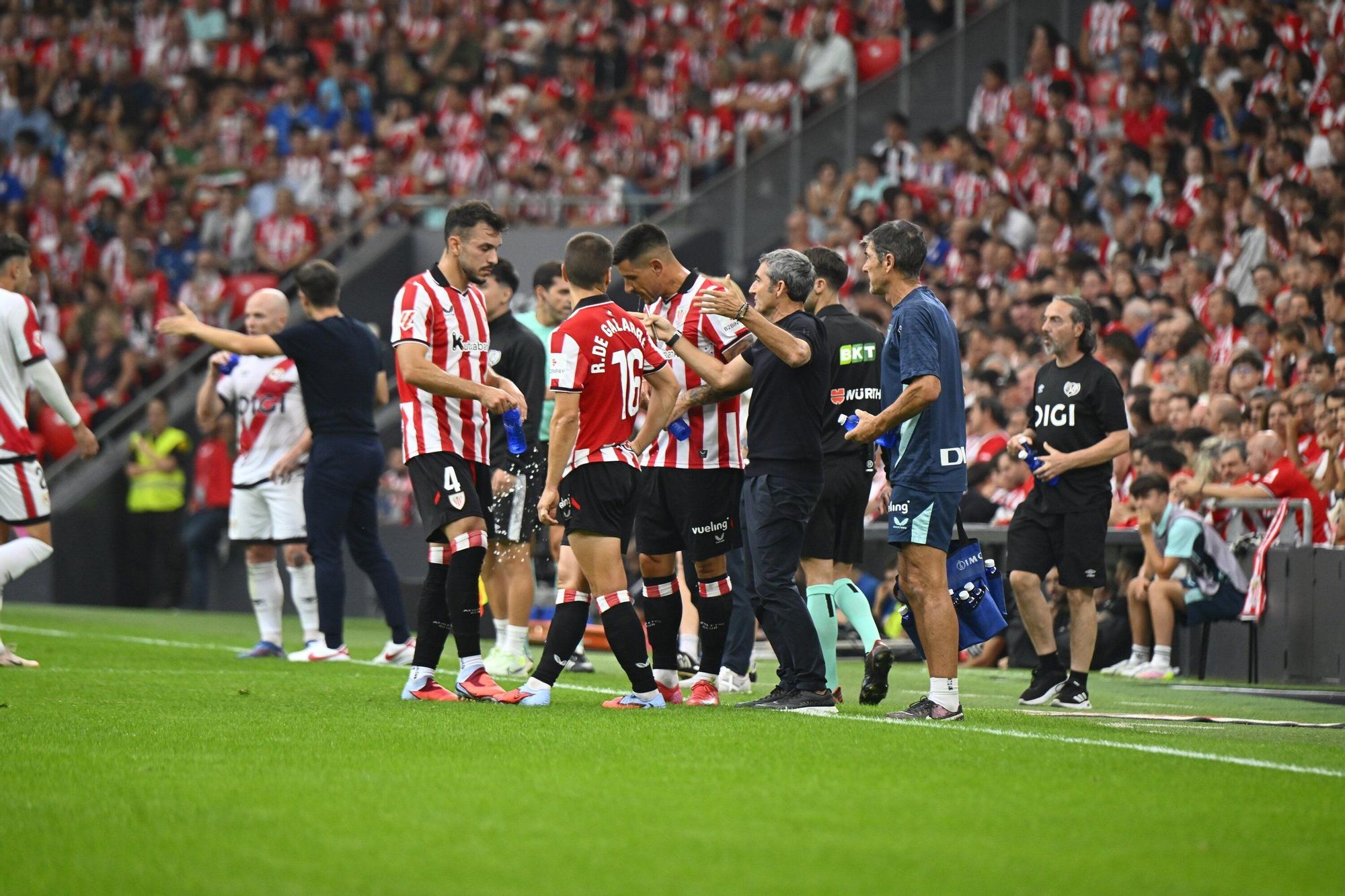 El Athletic - Rayo Vallecano, en imágenes