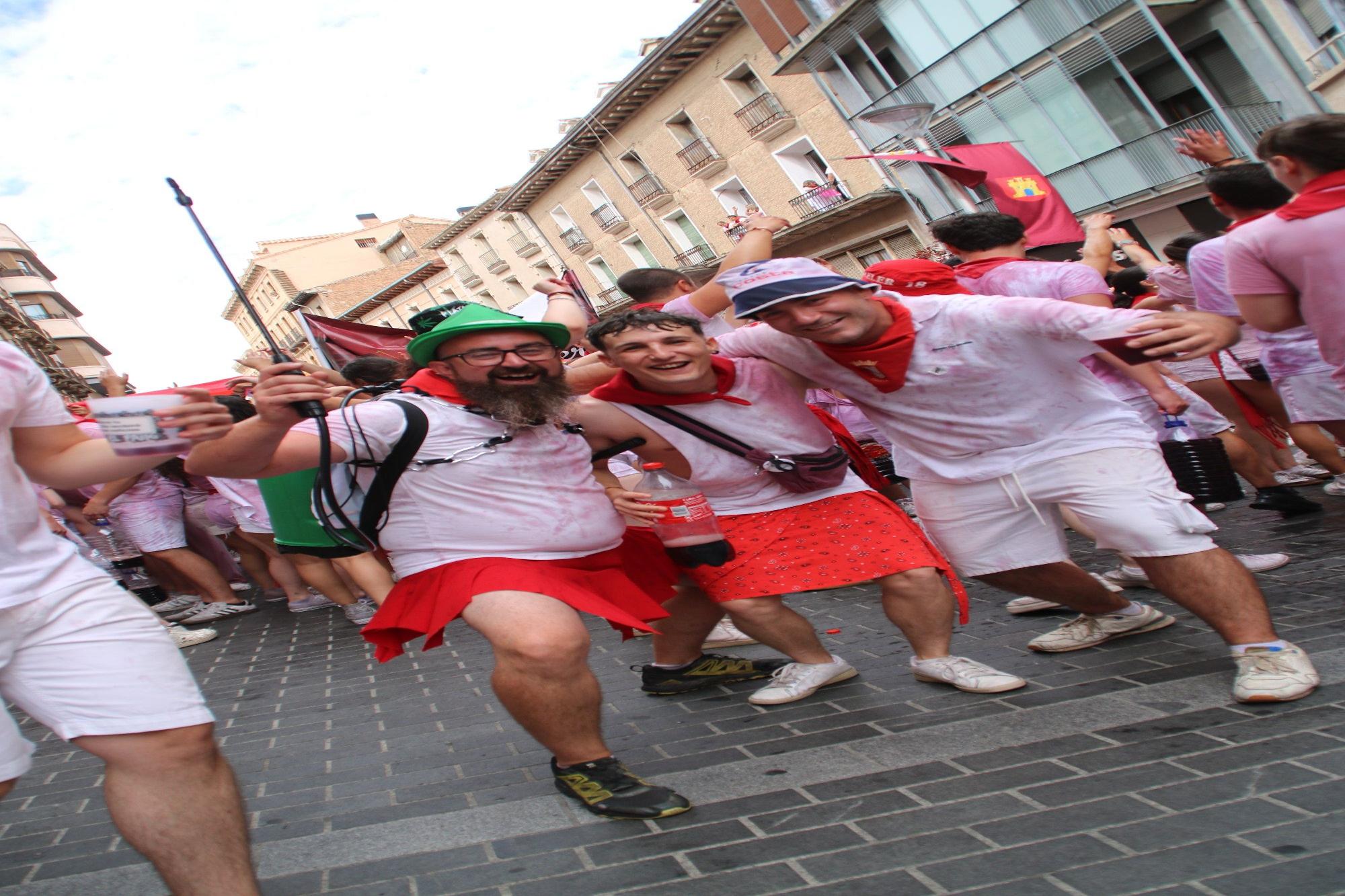 Fotos del cohete de las fiestas de Tudela 2025