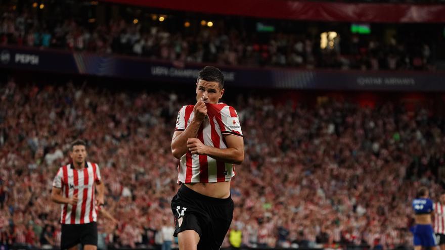 Gorka Guruzeta, nominado a mejor jugador de la tercera jornada de Champions