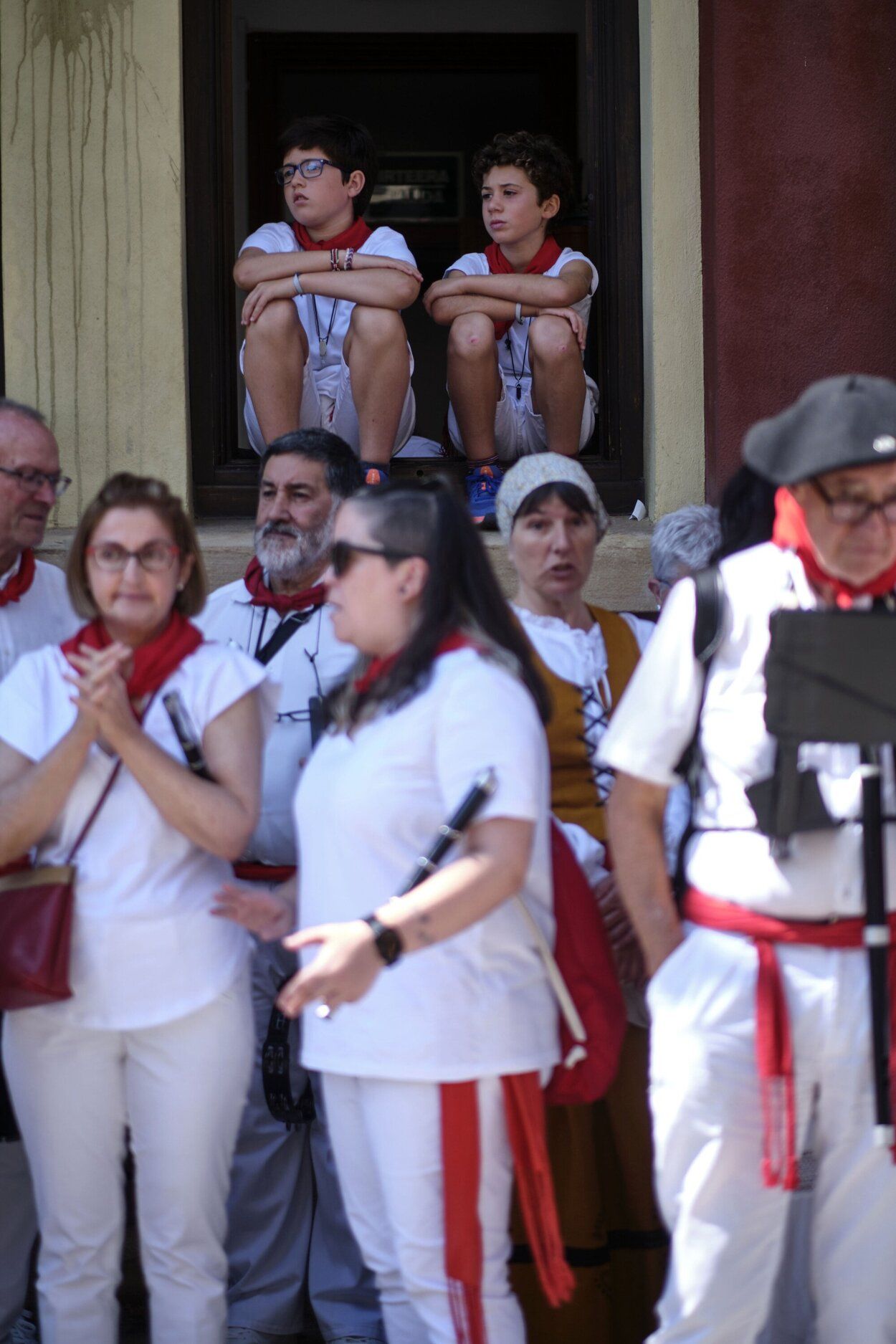 Fotos del inicio de las fiestas de Estella-Lizarra