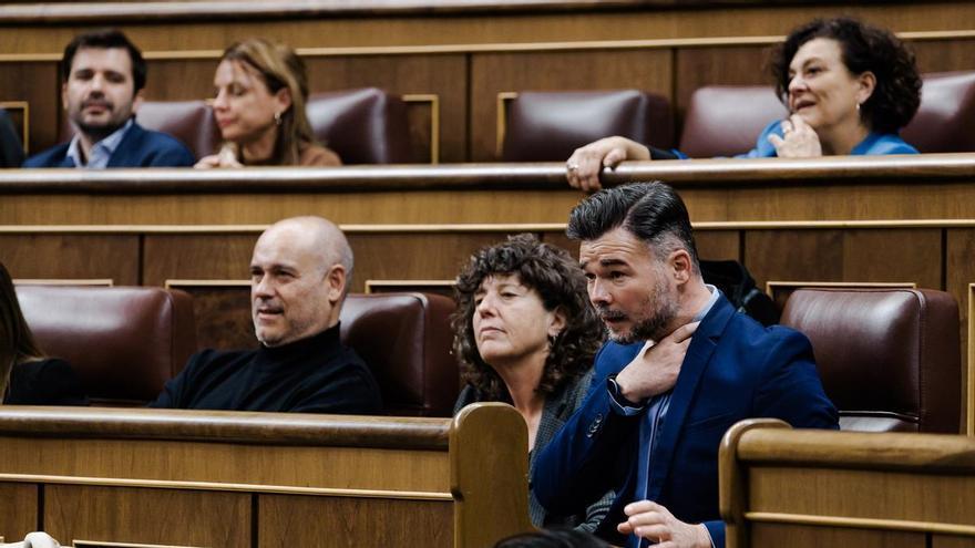 Rufián pide a Sánchez limitar el precio de los alimentos y dejar de presumir de lo macro: &quot;A la gente no le llega&quot;