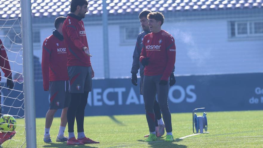 El vestuario de Osasuna mira a la “final” del lunes
