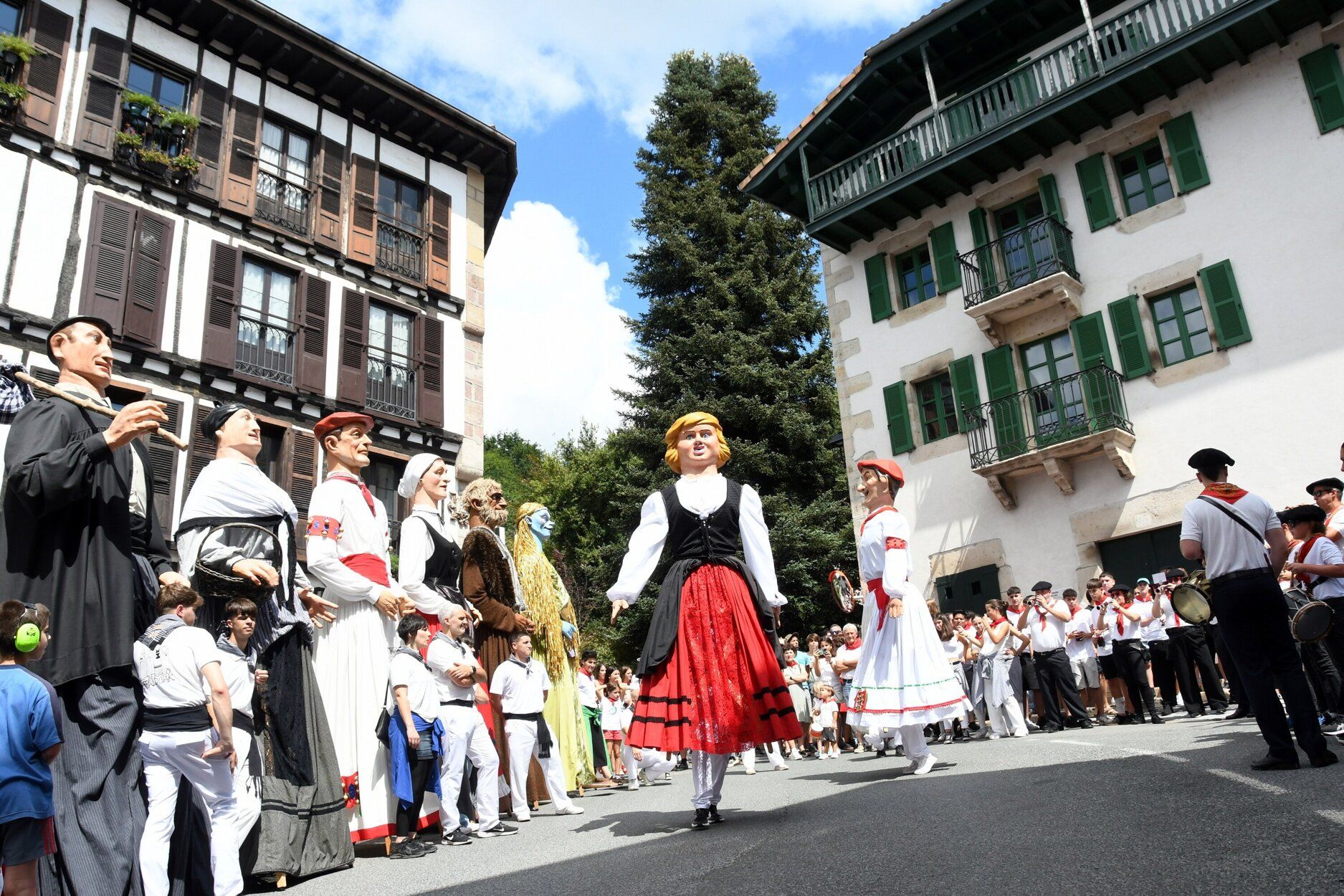 Fotos del chupinazo de Bera