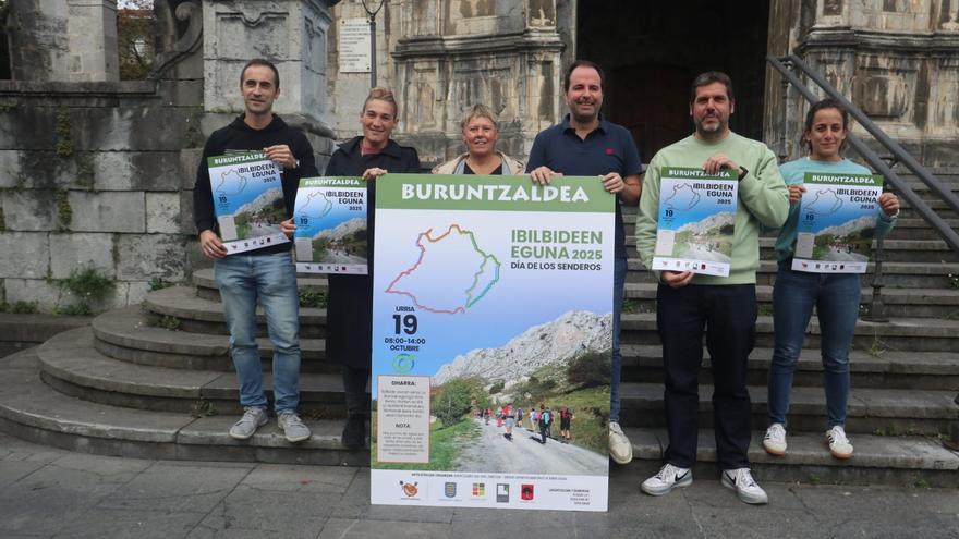 Buruntzaldea celebra el domingo el XVII Día de los Senderos