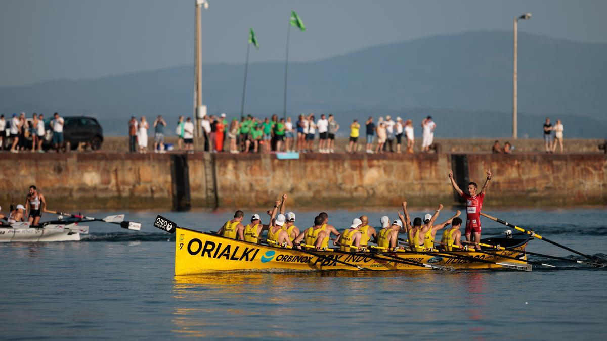 Orio también ha ganado en aguas gallegas.