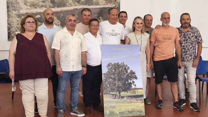 Galdakaok eta Usansolok euren lotura kultural eta sozialak estutu dituzte Valencia de las Torresekin