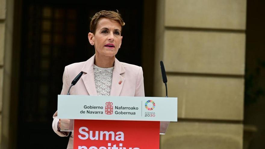 María Chivite: &quot;Se acabó lo de poner en duda nuestra honestidad sin pruebas&quot;