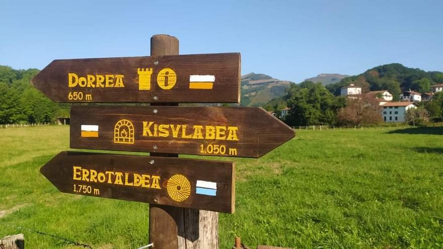 Leku interesgarriak seinaleen bidez adierazi dira.