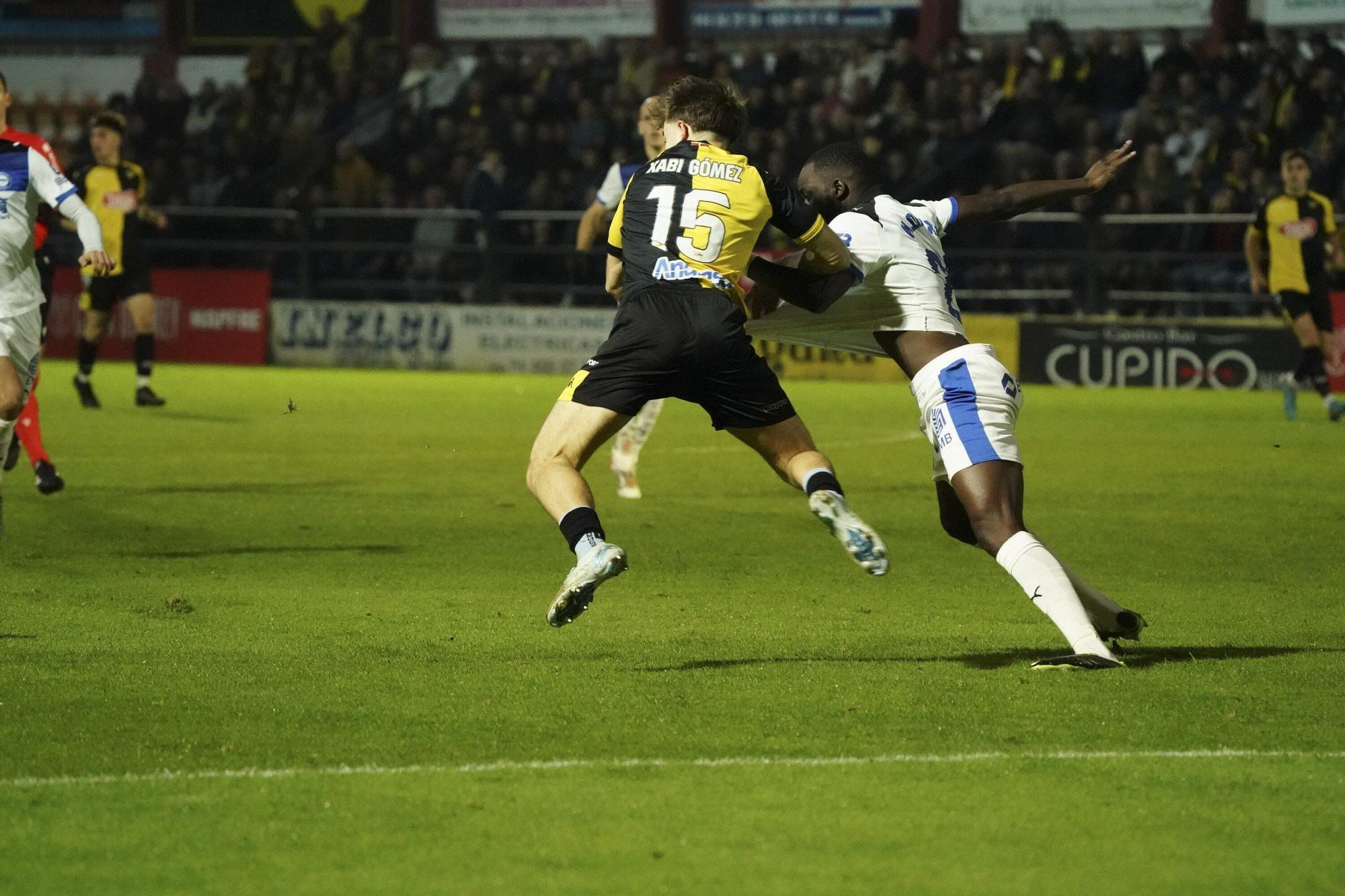 El Portugalete-Alavés, en imágenes