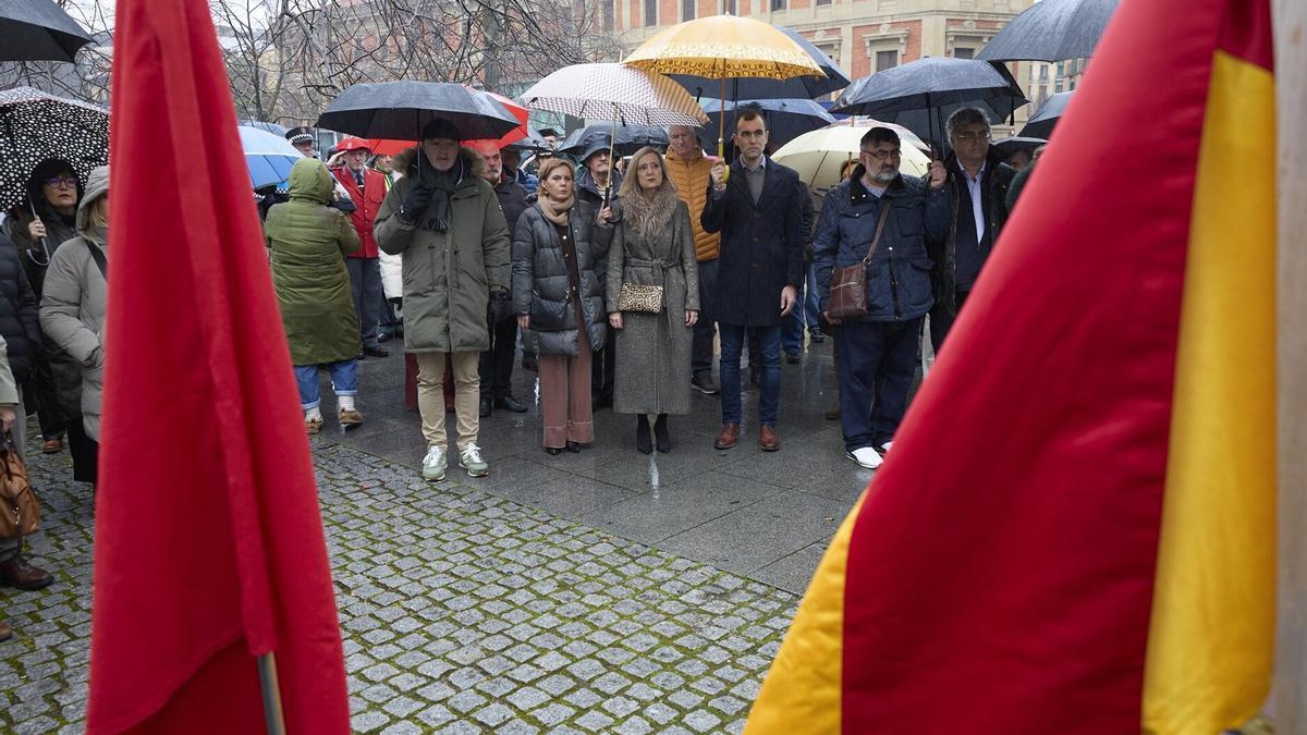 Acto organizado por Anvite en el Día en memoria de las víctimas de ETA.