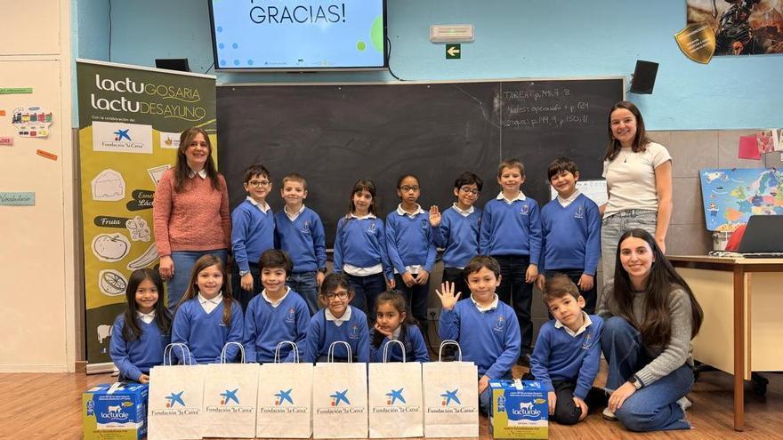 'Desayunos saludables y solidarios' llegará a 2.000 estudiantes de diferentes colegios de Navarra