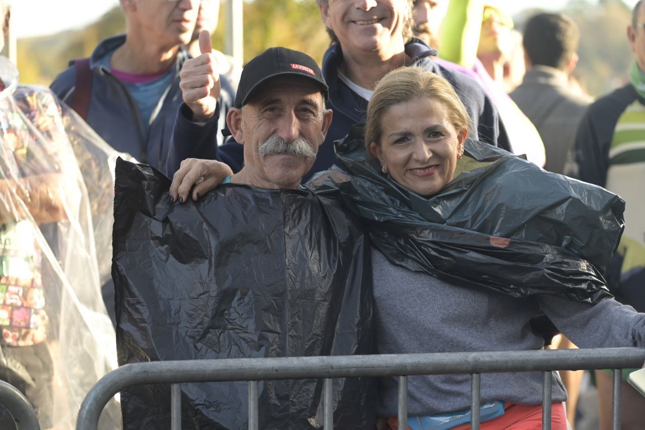 Ilusión y concentración en la salida de la Behobia-San Sebastián